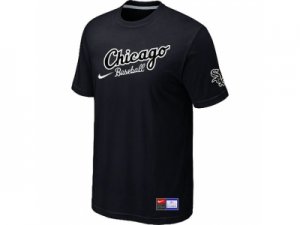 Chicago White Sox Nike Away Practice T-Shirt Black