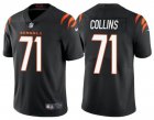 Nike Bengals #71 La'el Collins Black Vapor Limited Jersey