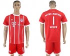 2017-18 Bayern Munich 1 NEUER Home Soccer Jersey