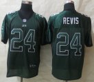 Nike New York Jets #24 Darrelle Revis green jerseys(Elite Drift Fashion)