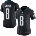 Women's Nike Philadelphia Eagles #8 Donnie Jones Limited Black Rush NFL Jersey