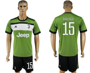 2017-18 Juventus 15 BARZAGLI Third Away Soccer Jersey