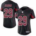 Women's Nike Arizona Cardinals #29 Tharold Simon Limited Black Rush NFL Jersey