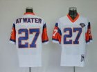 nfl danver broncos #27 atwater throwback white