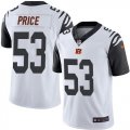 Nike Bengals #53 Billy Price White Youth Color Rush Limited Jersey