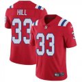 Nike Patriots #33 Jeremy Hill Red Vapor Untouchable Limited Jersey