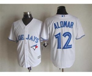 mlb jerseys toronto blue jays #12 alomar white