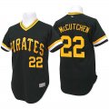 2016 Men Pittsburgh Pirates #22 Andrew Mccutchen Black Throwback Flexbase Authentic Collection Jersey