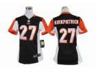 Nike Women NFL Cincinnati Bengals #27 Dre Kirkpatrick Black Jerseys