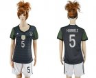 Womens Germany #5 Hummels Away Soccer Country Jersey