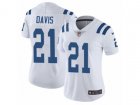 Women Nike Indianapolis Colts #21 Vontae Davis Vapor Untouchable Limited White NFL Jersey