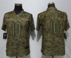 Nike Bears #10 Mitchell Trubisky Camo Women Salute To Service Limited Jersey