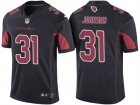 Arizona Cardinals #31 David Johnson Black Color Rush Limited Jersey