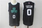 Celtics #0 Jayson Tatum Black Nike Jersey