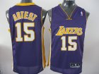 nba los angeles lakers #15 artest purple[2011 revolution 30]