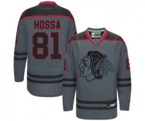 nhl jerseys chicago blackhawks #81 hossa grey