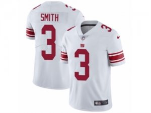 Mens Nike New York Giants #3 Geno Smith Vapor Untouchable Limited White NFL Jersey