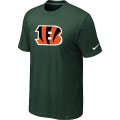 Cincinnati Bengals Sideline Legend Authentic Logo T-Shirt D.Green