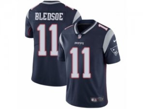 Mens Nike New England Patriots #11 Drew Bledsoe Vapor Untouchable Limited Navy Blue Team Color NFL Jersey