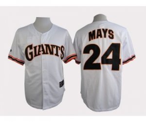 MLB san francisco giants #24 mays white[1989 m&n] jerseys