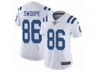 Women Nike Indianapolis Colts #86 Erik Swoope Vapor Untouchable Limited White NFL Jersey