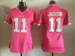 2015 women Nike Washington Red Skins #11 Jackson pink jerseys