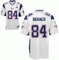 New England Patriots #84 Deion Branch 2012 Super Bowl XLVI white