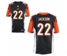 Men's Nike Cincinnati Bengals #22 William Jackson Elite Black Team Color NFL Jersey