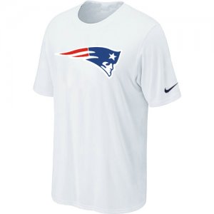 New England Patriots Sideline Legend Authentic Logo T-Shirt White