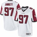 Mens Nike Atlanta Falcons #97 Grady Jarrett Limited White NFL Jersey