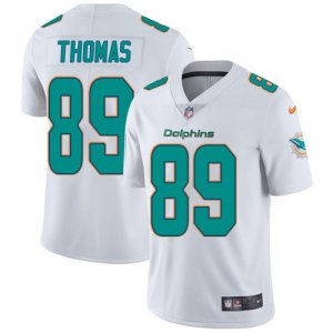 Nike Dolphins #89 Julius Thomas White Vapor Untouchable Limited Jersey