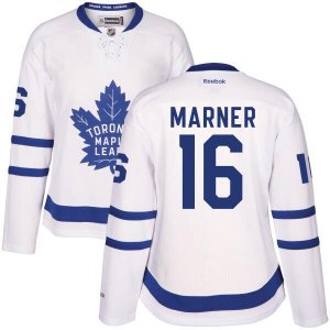 Womens Toronto Maple Leafs #16 Mitchell Marner White Road Stitched NHL jersey