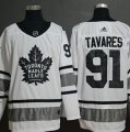 Maple Leafs #91 John Tavares White 2019 NHL All-Star Adidas
