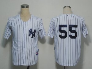 mlb new york yankees #55 matsui white[black stripe]