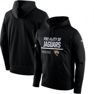 Men\'s Jacksonville Jaguars Nike Black Circuit Property Of Performance Pullover Hoodie