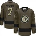 Winnipeg Jets #7 Keith Tkachuk Green Salute to Service Stitched NHL Jersey
