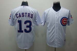 mlb chicago cubs #13 castro white