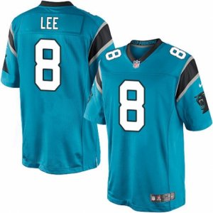 Mens Nike Carolina Panthers #8 Andy Lee Limited Blue Alternate NFL Jersey