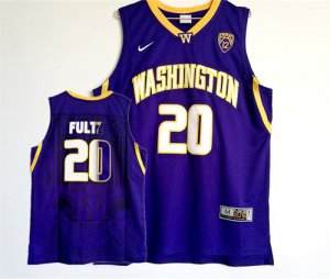 Washington Huskies #20 Markelle Fultz Purple College Basketball Jersey