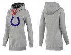 Women Indianapolis Colts Logo Pullover Hoodie-058