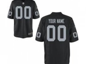 Men\'s Nike Oakland Raiders Customized Game Team Color Jerseys (S-4XL)