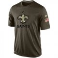 Mens New Orleans Saints Salute To Service Nike Dri-FIT T-Shirt