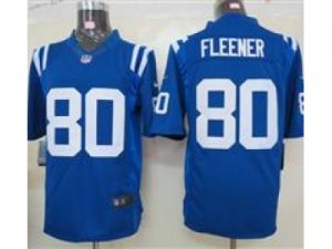 Nike Indianapolis Colts #80 Coby Fleener blue[Limited]Jerseys