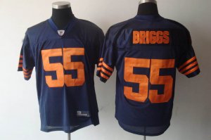 nfl chicago bears #55 briggs blue[orange number]