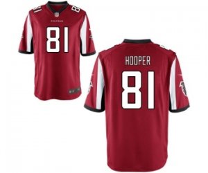 Men\'s Nike Atlanta Falcons #81 Austin Hooper Game Red Team Color NFL Jersey