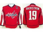 Youth NHL Washington Capitals #19 Nicklas Backstrom Stitched Red jerseys