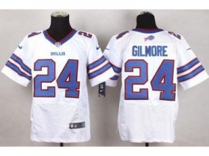 Nike Buffalo Bills #24 Stephon Gilmore Royal White Team Color Men Stitched jerseys(Elite)