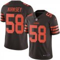 Nike Browns #58 Christian Kirksey Brown Color Rush Limited Jersey