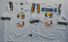 LSU Tigers 3 Odell Beckham Jr. White Portrait Number College Jersey