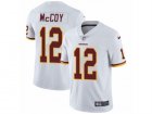 Mens Nike Washington Redskins #12 Colt McCoy Vapor Untouchable Limited White NFL Jersey